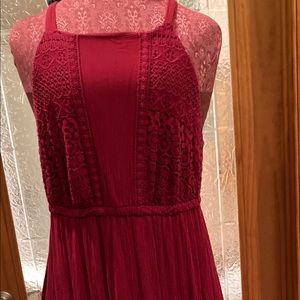 Torrid Maxi Crochet Dress